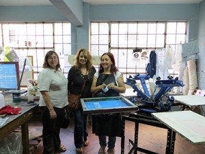 T Shirt printing shop at Ceprodih
