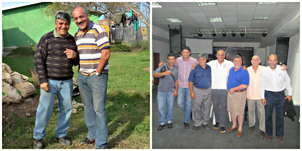 Sergio Amorin and the gentlemen involved in Prison Ministry