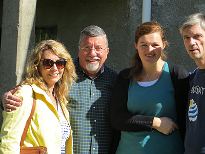 Carmen and Tom with Pastor Werner and his wife, Olga